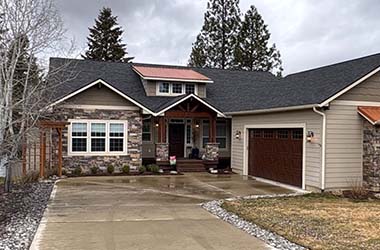 Home pictured from a home inspection in Hayden, Idaho